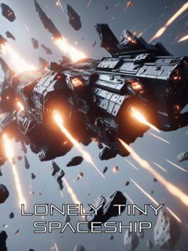Lonely tiny spaceship