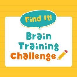 Find It! Brain Training Challenge