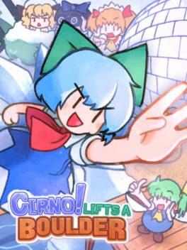 大岩持ち上げ！チルノちゃん！